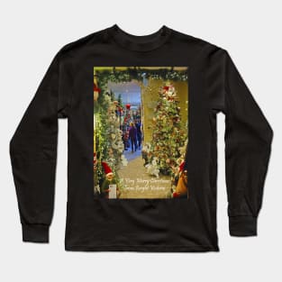 A Very Merry Christmas from Bright Victoria Long Sleeve T-Shirt